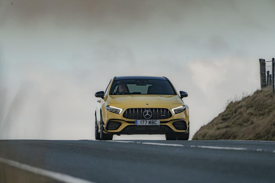  Mercedes-AMG A45 S 4Matic+ Aerodynamic Package (W177) 2019 года  (UK) (фото 24 из 68)